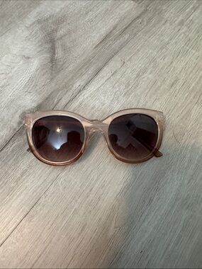 Jones New York Round Sunglasses in Rose-Tinted Frame